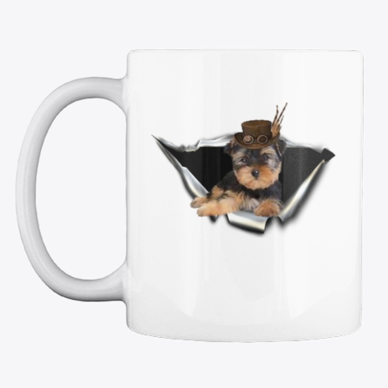 morkie 3D Car sticker