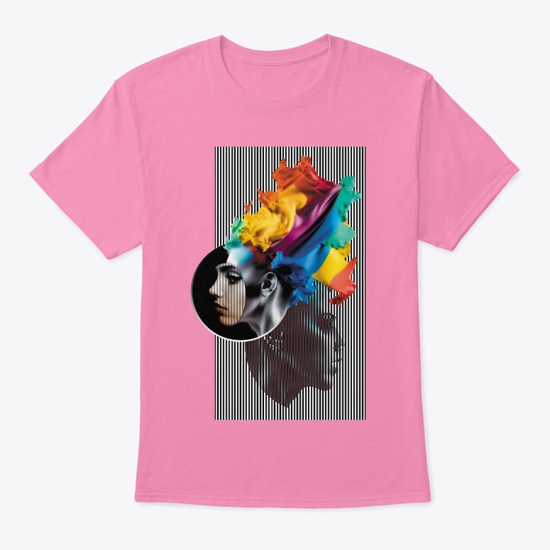 Profile Woman Rainbow Optical Dreams