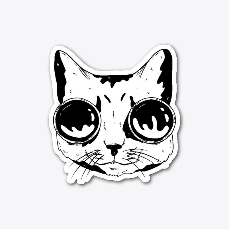 Swag Cat With Googles Cat Lovers