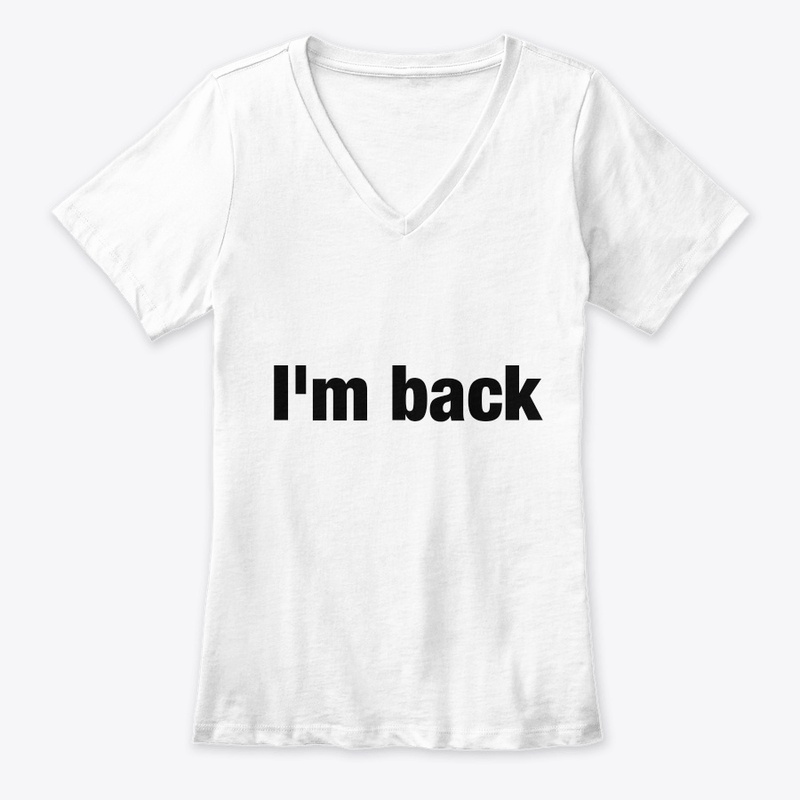 I'm back