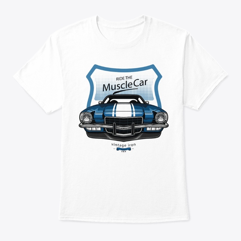 Muscle Car T-shirt Design