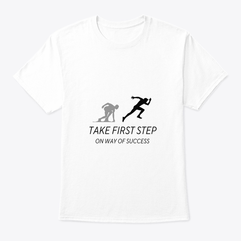 First step on way of success