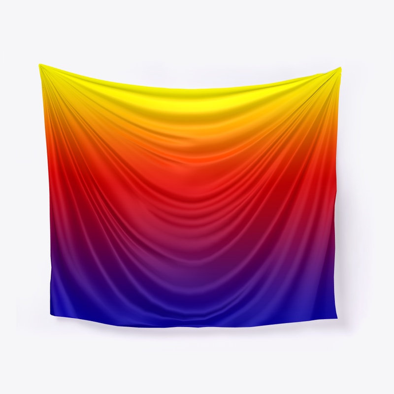 Sunset Colorful Tapestry - Dorm Room