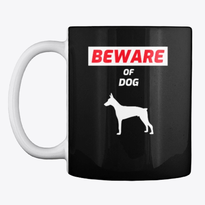 Beware Of Dog Funny Cute Pet Meme