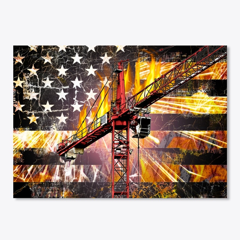 Tower Crane Operator Flag