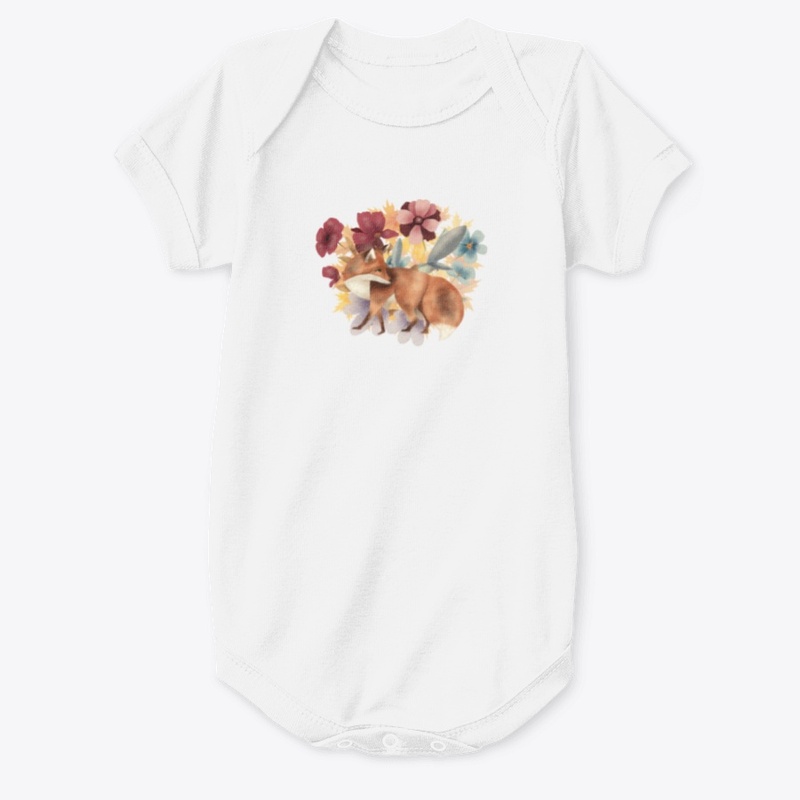 Cute Fox With Autumn Vibe