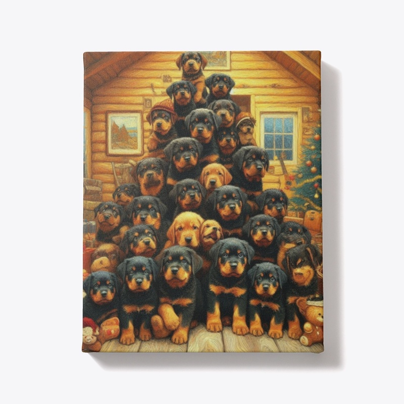 Rottweiler Christmas Tree