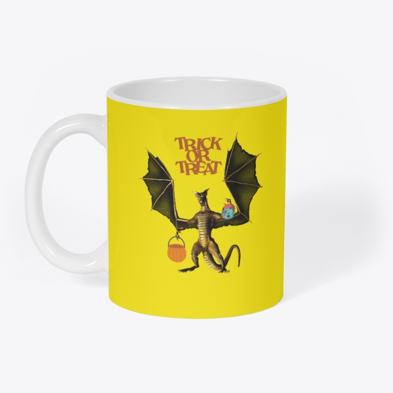 Halloween Trick Or Treat Dragon Moster