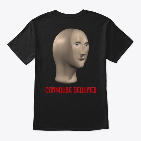 Stonks Master Investor Black Kaos Back