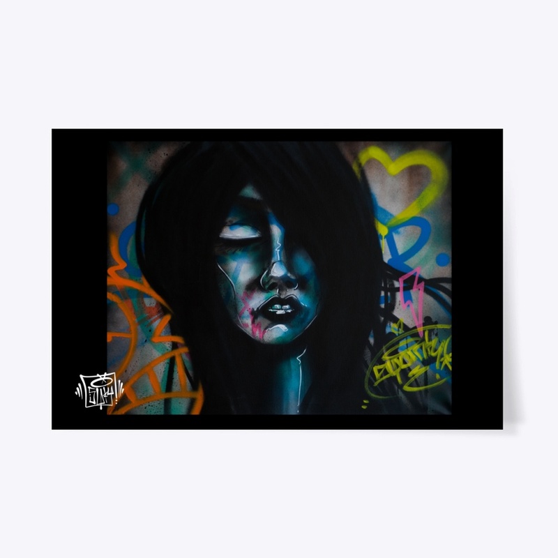 Graffiti lady