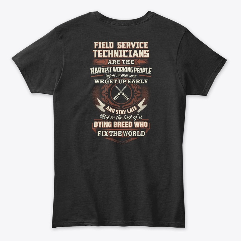 Field Service Technician Warrior Hoodie