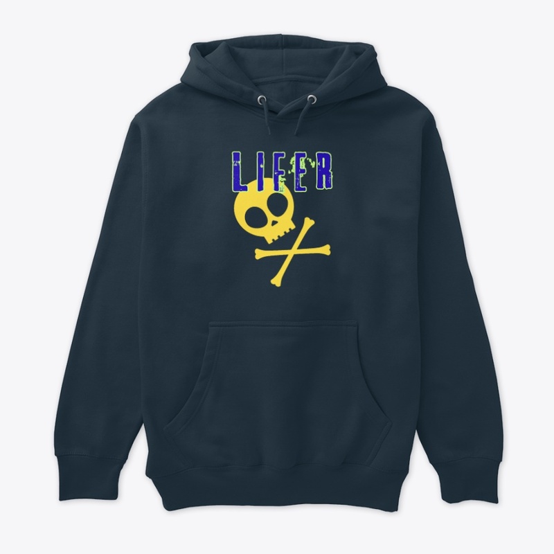 Lifer skull tee shirt 