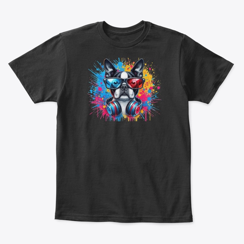 3D Boston Terrier 5