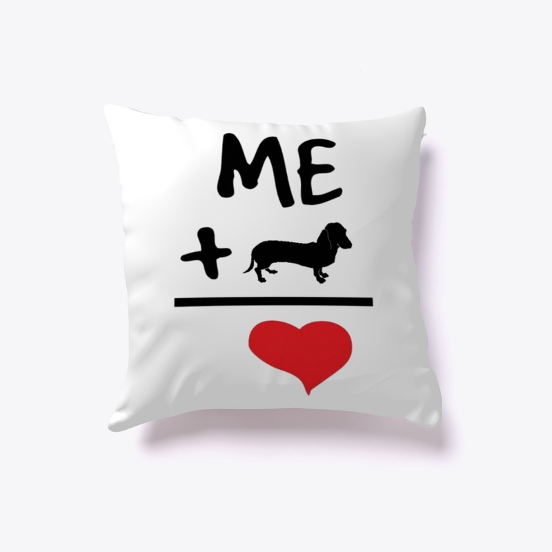 Me Plus Dachshund Equals Love