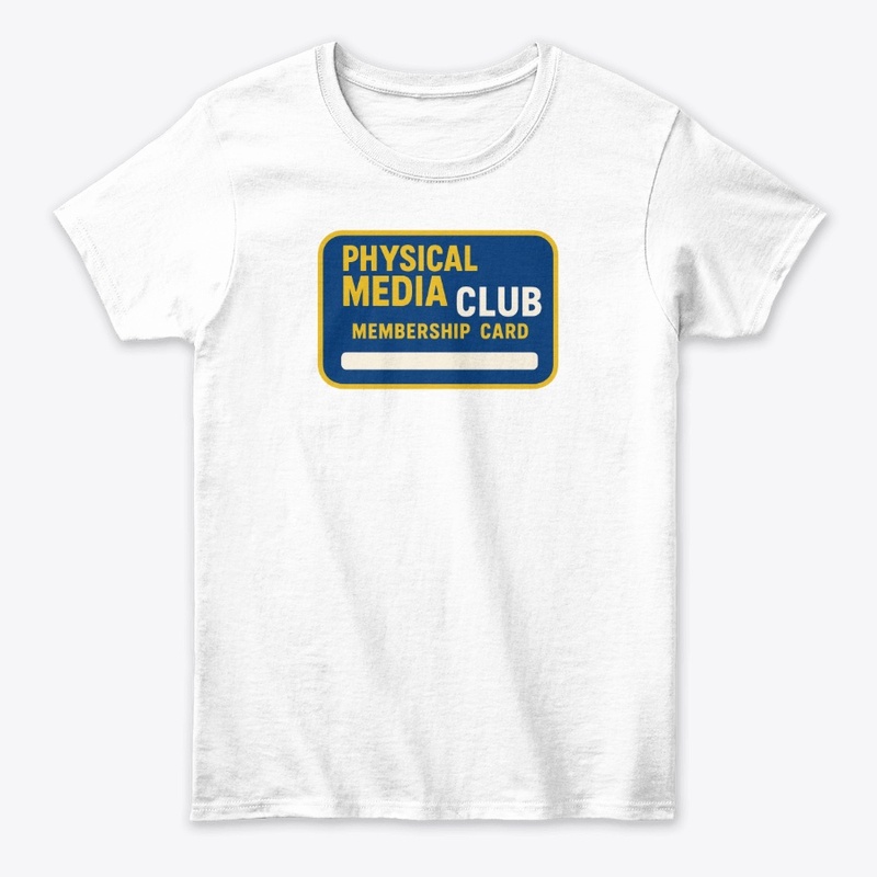 Physical Media Club Membership Card