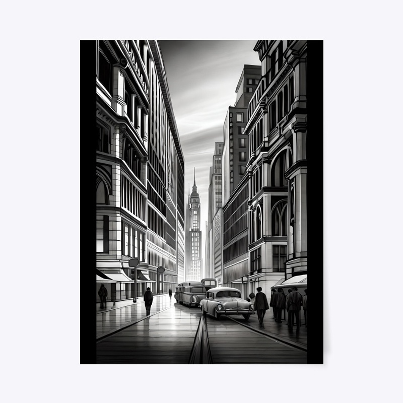 A city poster