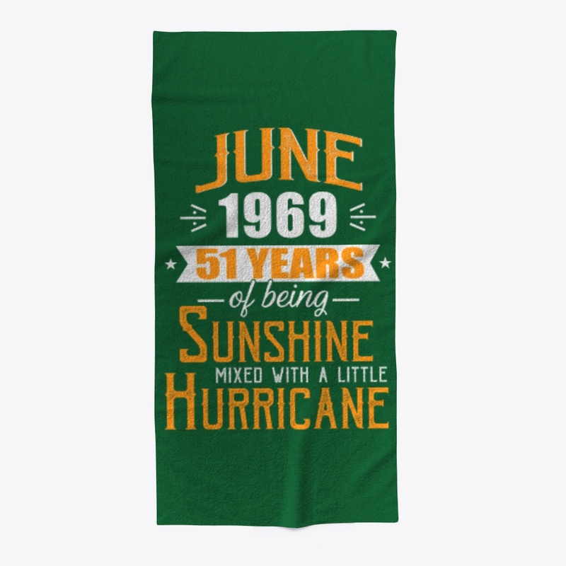 June 1969, 51 Years Anniversary Gift