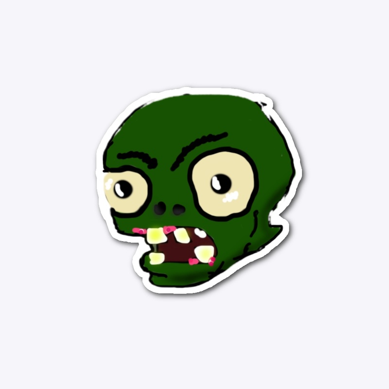 Zombie sticker