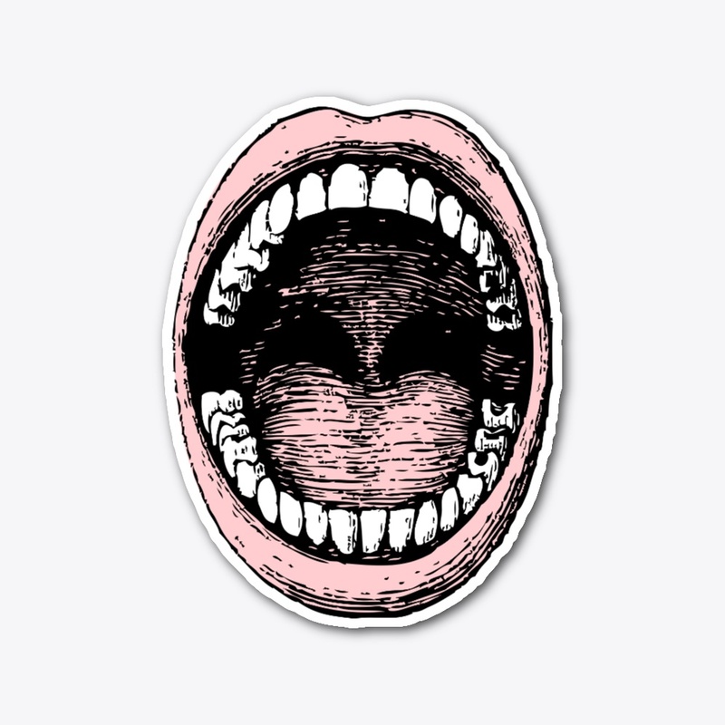 The Mouth Sticker