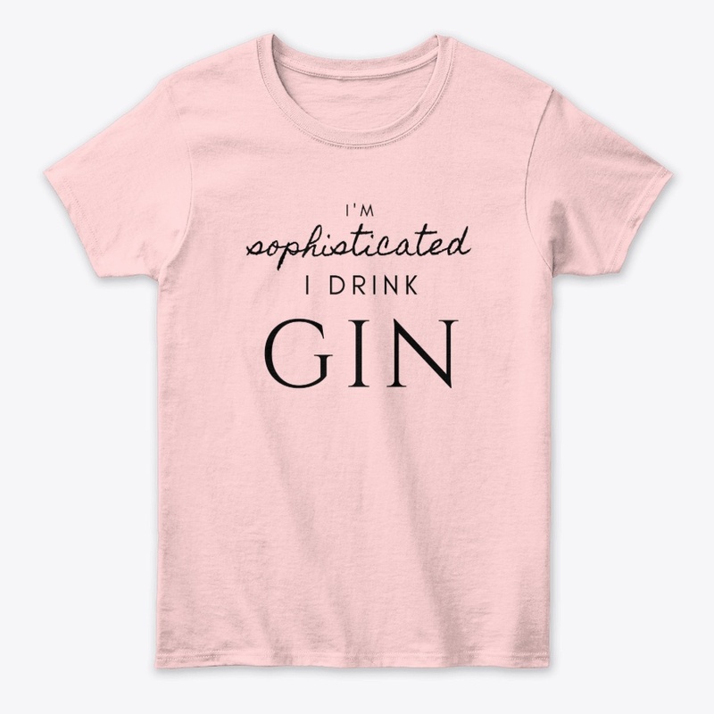 I drink gin