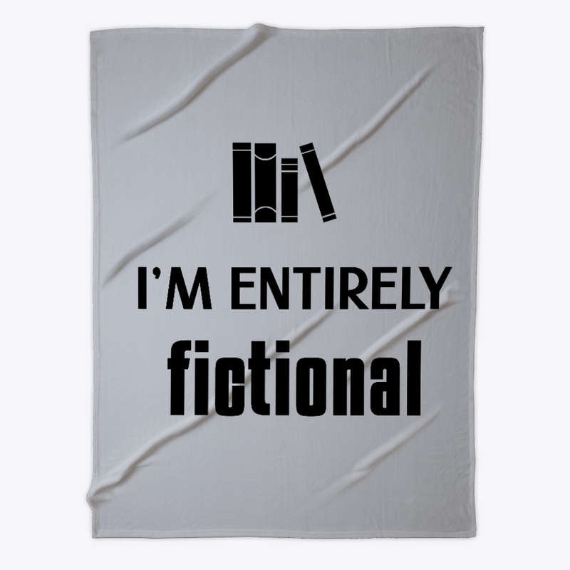 I'm Entirely Fictional - black