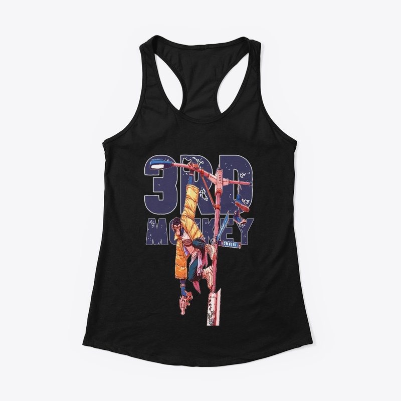 3rd Monkey Fighting Tee