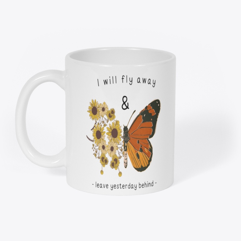 Butterfly Mug
