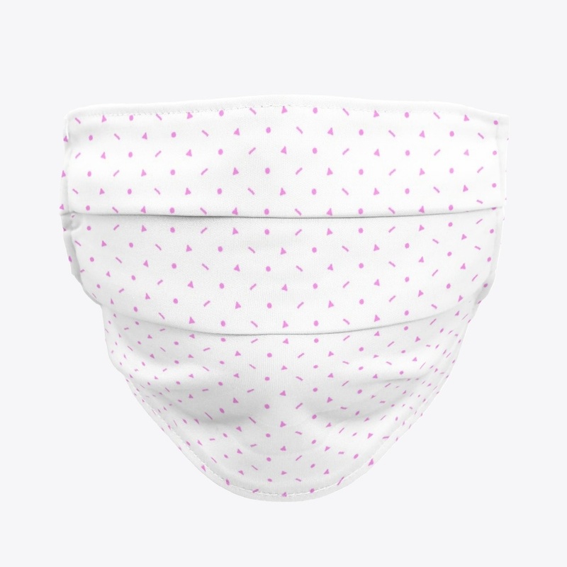 Circle dash and triangle pattern