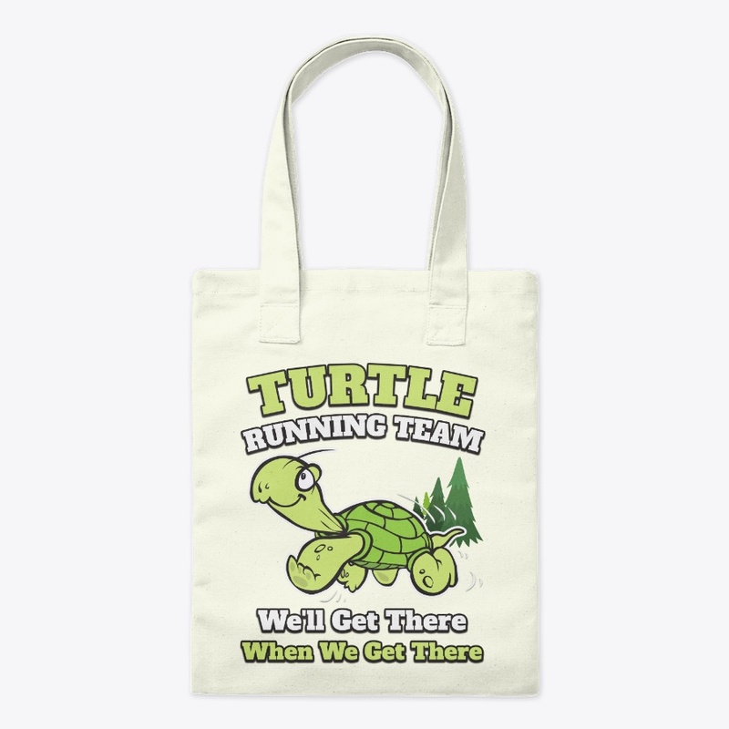 Turtle Running Team Funny Gift