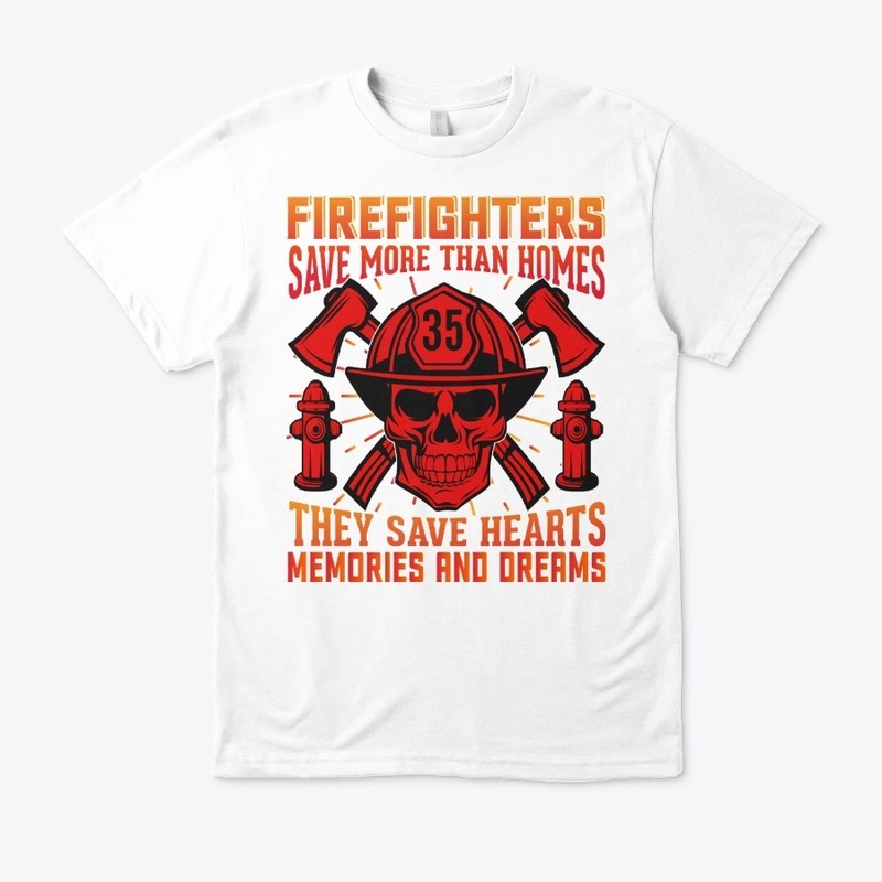 fire fighter t shirt 