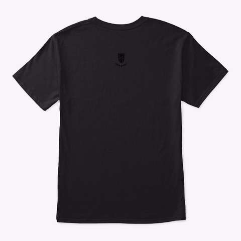 Rest In Power King Black T-Shirt Back