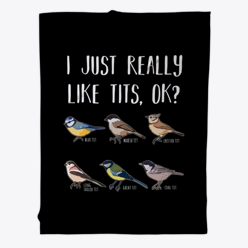 Funny Birdwatching Tit Bird Birding Gift