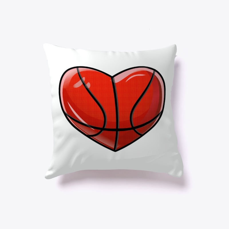 Basketball Heart Valentine's Day T Shirt