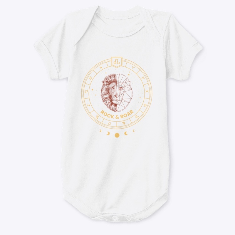 Leo Rock and Roar Onesie