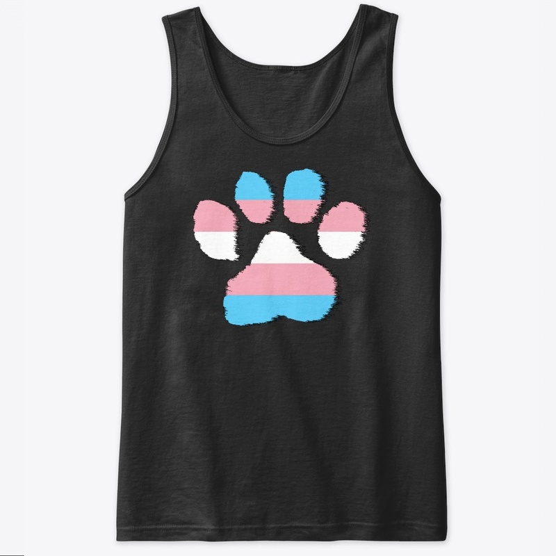 Transgender Pride Paw