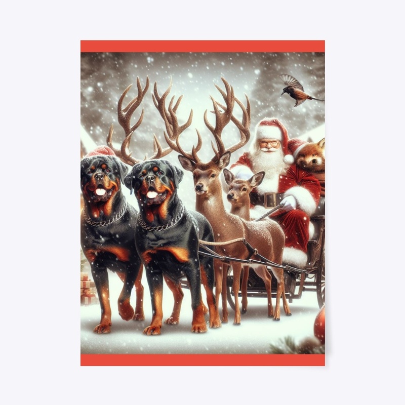A Rottweiler's Christmas