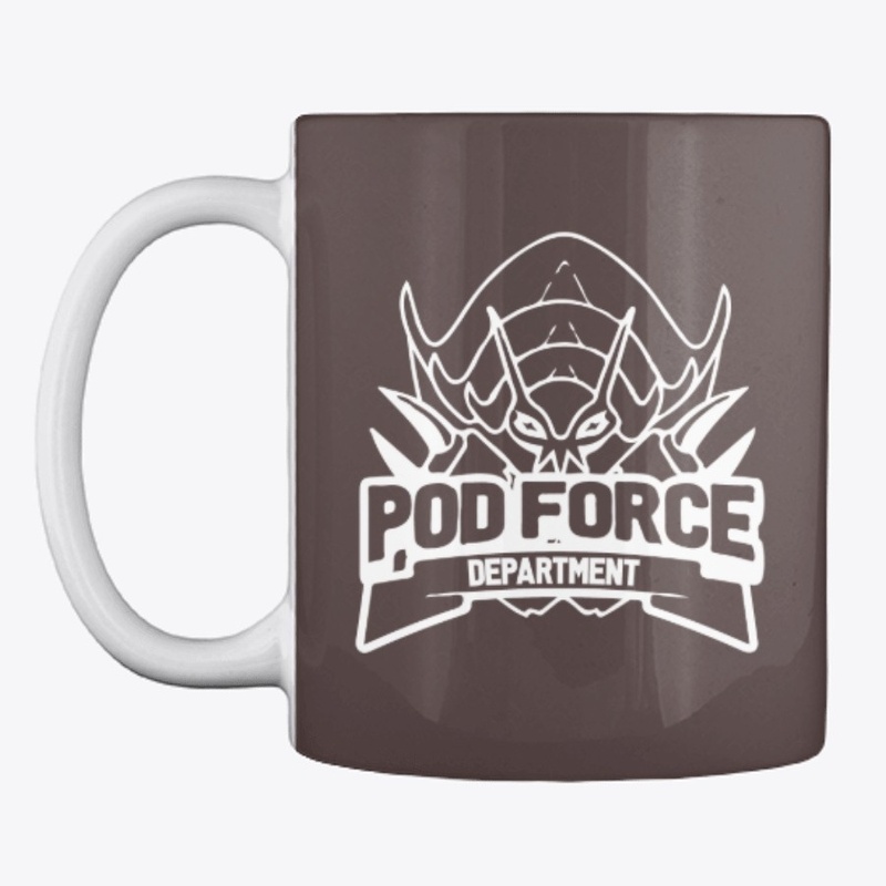 PodForce Line art - White - PP-N15