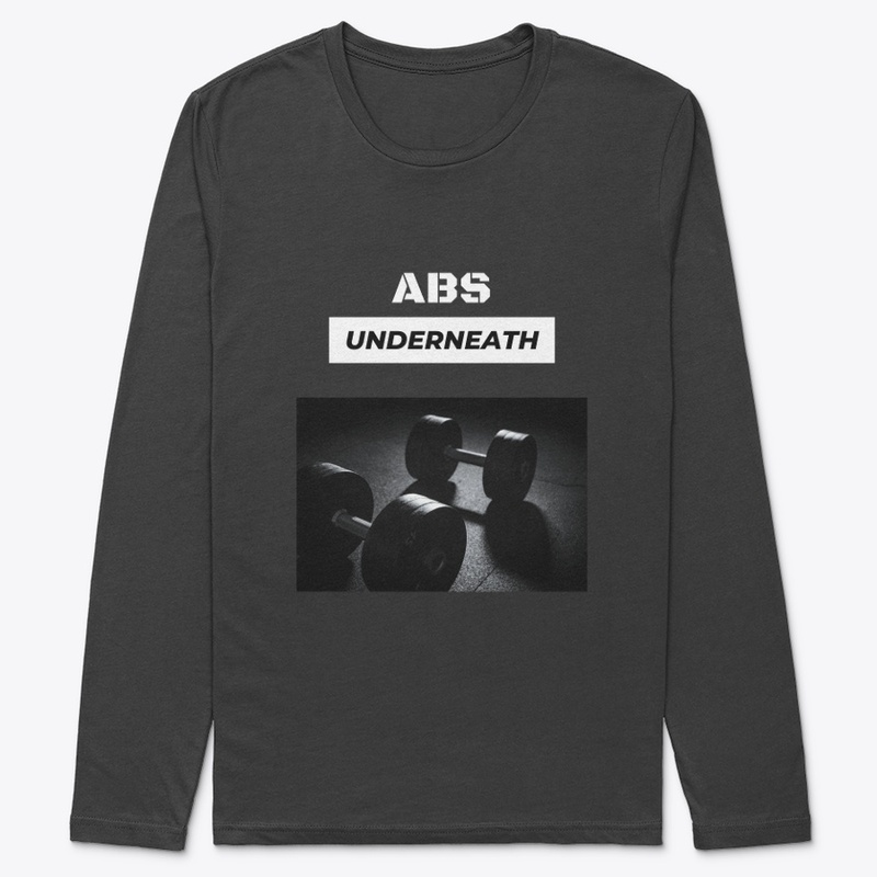 Abs Underneath - White Print