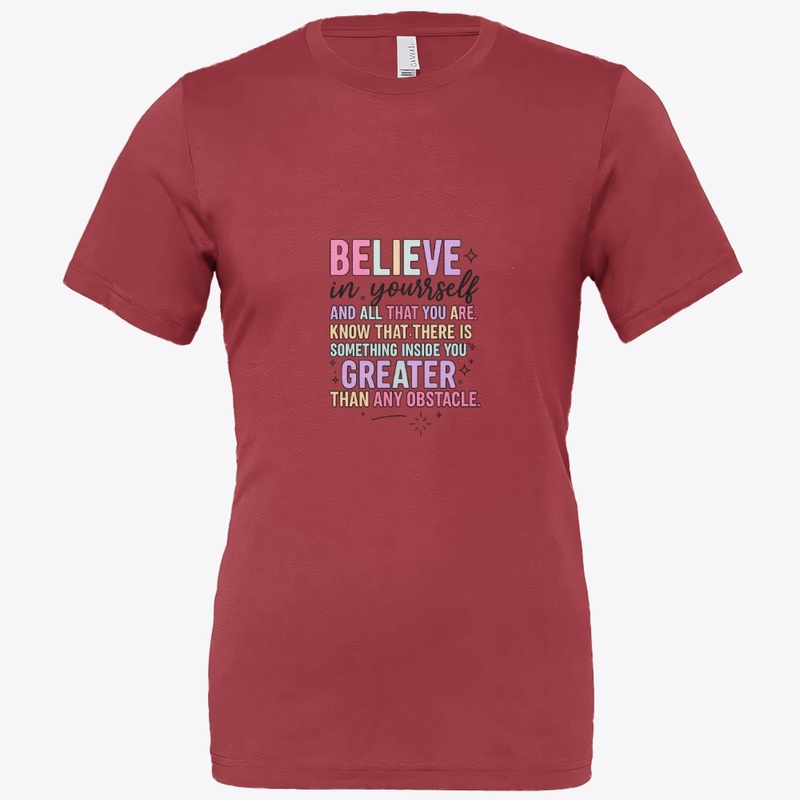 Believe in Yourself Motivational Quote 