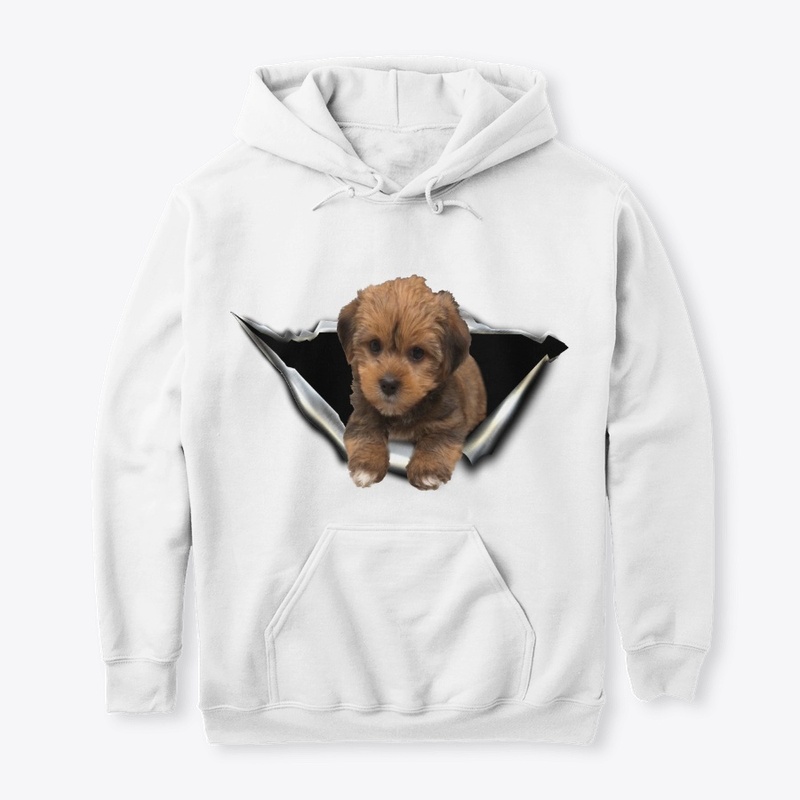 morkie 3D Car sticker