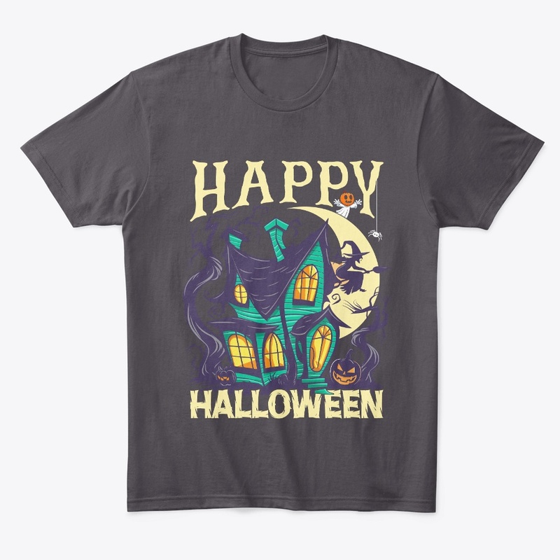Haunted House Happy Halloween Shirt