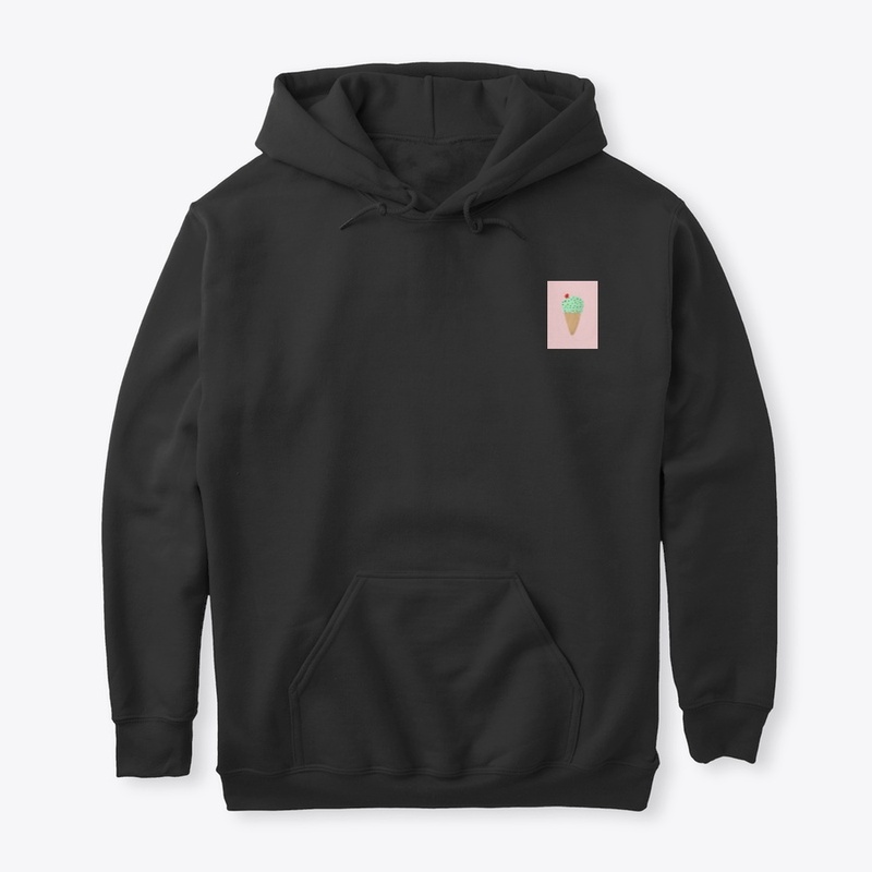 Minimalist Ice Cream Art T Shirt