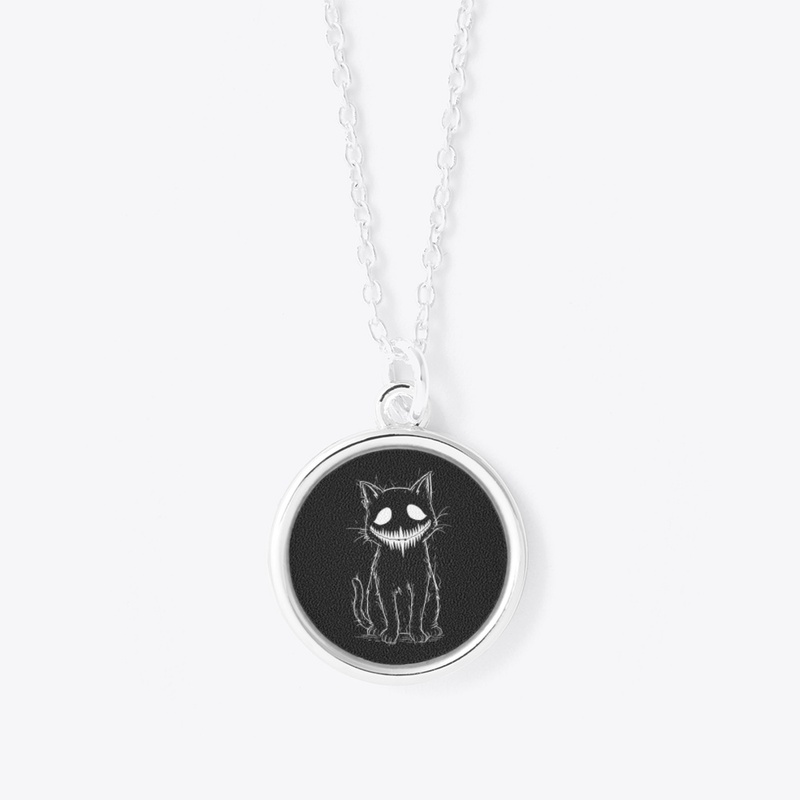 Minimal Spooky Cat