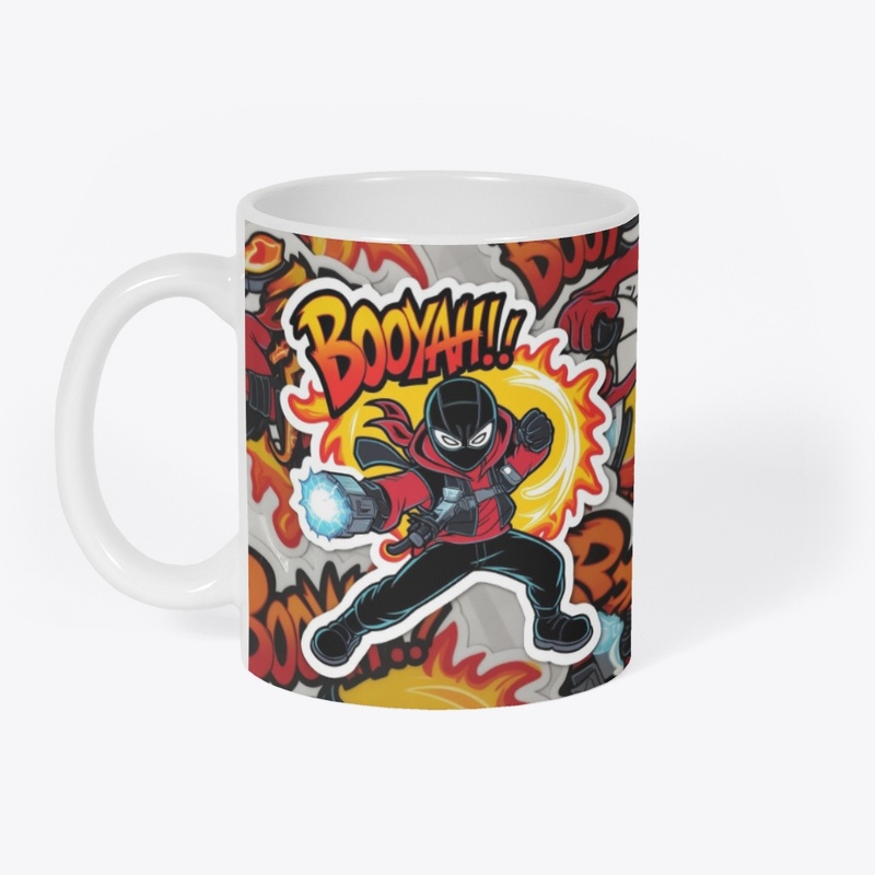 Free Fire Booyah! Flame Warrior Sticker