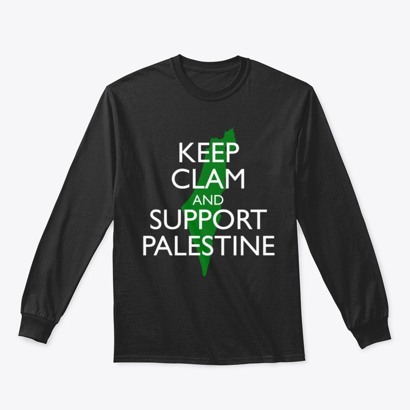 Keep Clam and Support Palestine