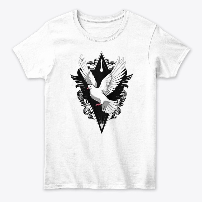"Pigeon T-shirt: Fly High in Style"