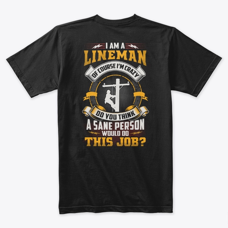 Crazy Lineman Shirt