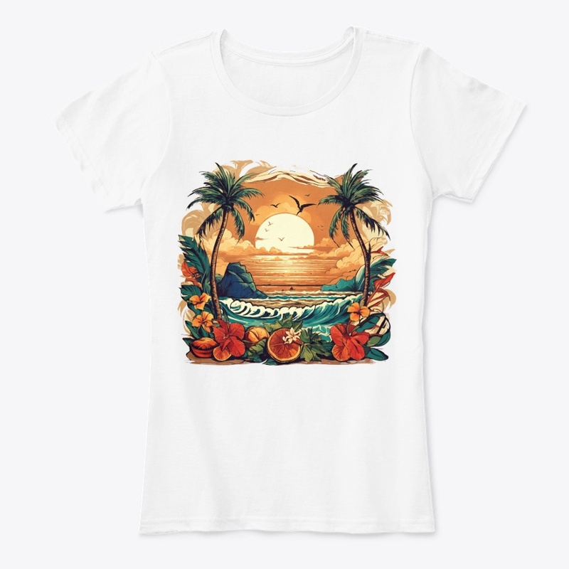 Nature's Beauty: Women's Tee Collection