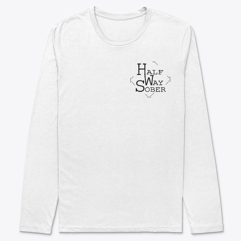 Half Way Sober Skull Longsleeve