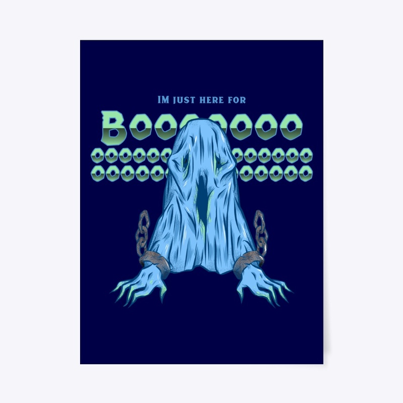 I am just here for BOOO _ Halloween